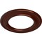 Ekena Millwork Holmdel Ceiling Medallion (Fits Canopies up to 12 7/8"), 20 7/8"OD x 12 7/8"ID x 1"P, Antique Copper CM20HOACS - alternate 2